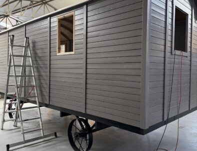 a gallery featuring shepherd's huts in Portugal