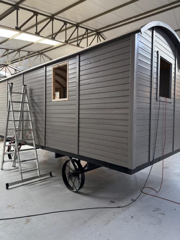 a gallery featuring shepherd's huts in Portugal